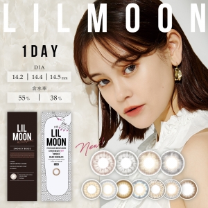 [Contact lenses] LIL MOON 1DAY [10 lenses / 1Box] / Daily Disposal Colored Contact Lenses<!--リルムーン　ワンデー 1箱10枚入 □Contact Lenses□-->