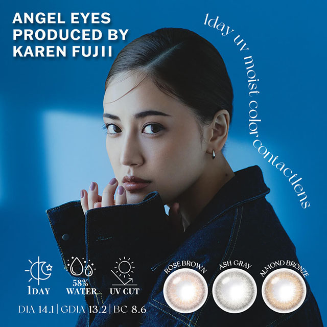 ANGEL EYES by KAREN FUJII [10 lenses / 1Box]